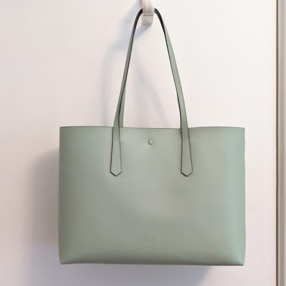 Kate Spade Pistachio Green Large Molly Tote Bag - Picture 3 of 8